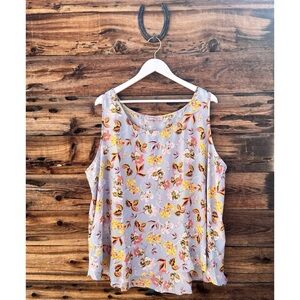 PHILOSOPHY | Floral Sleeveless Blouse 22